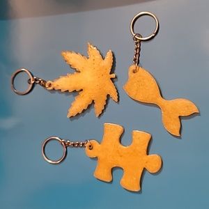 3 piece key chains